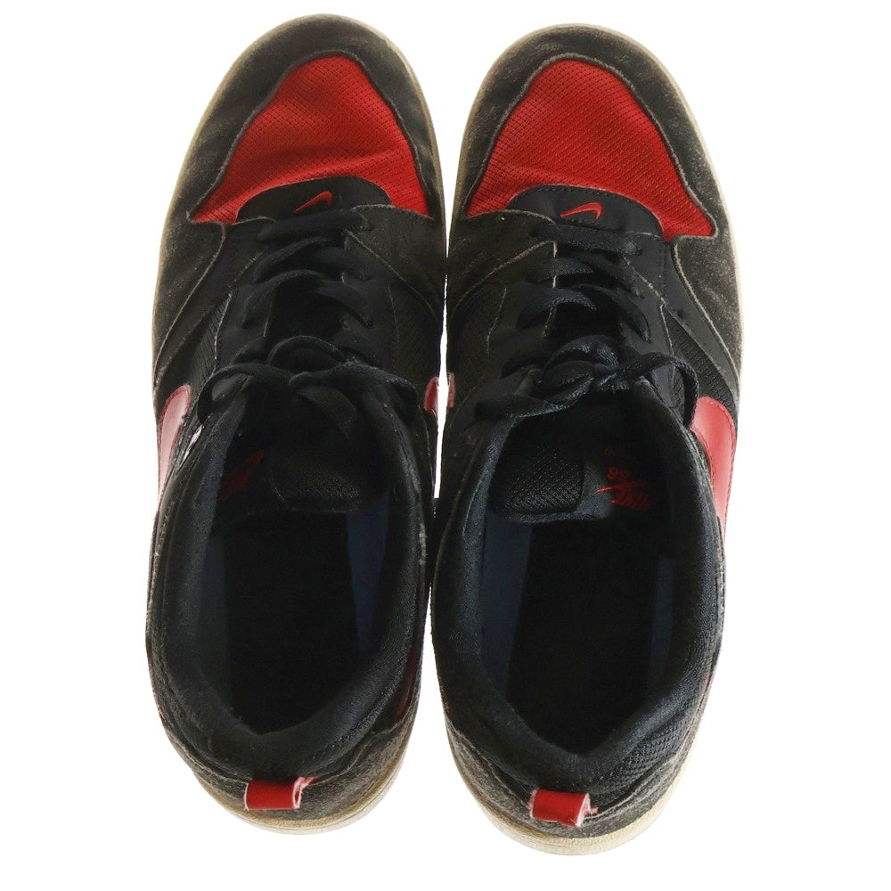 NIKE(ナイキ) ローカットスニーカー ブラック/レッド