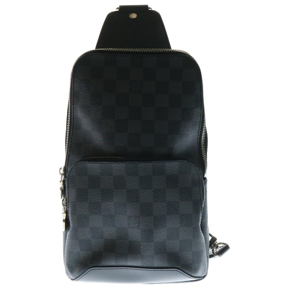 LOUIS VUITTON(ルイヴィトン) ダミエグラフィット アンフィニ アヴェニュー ボディバッグ N40303 ブラック