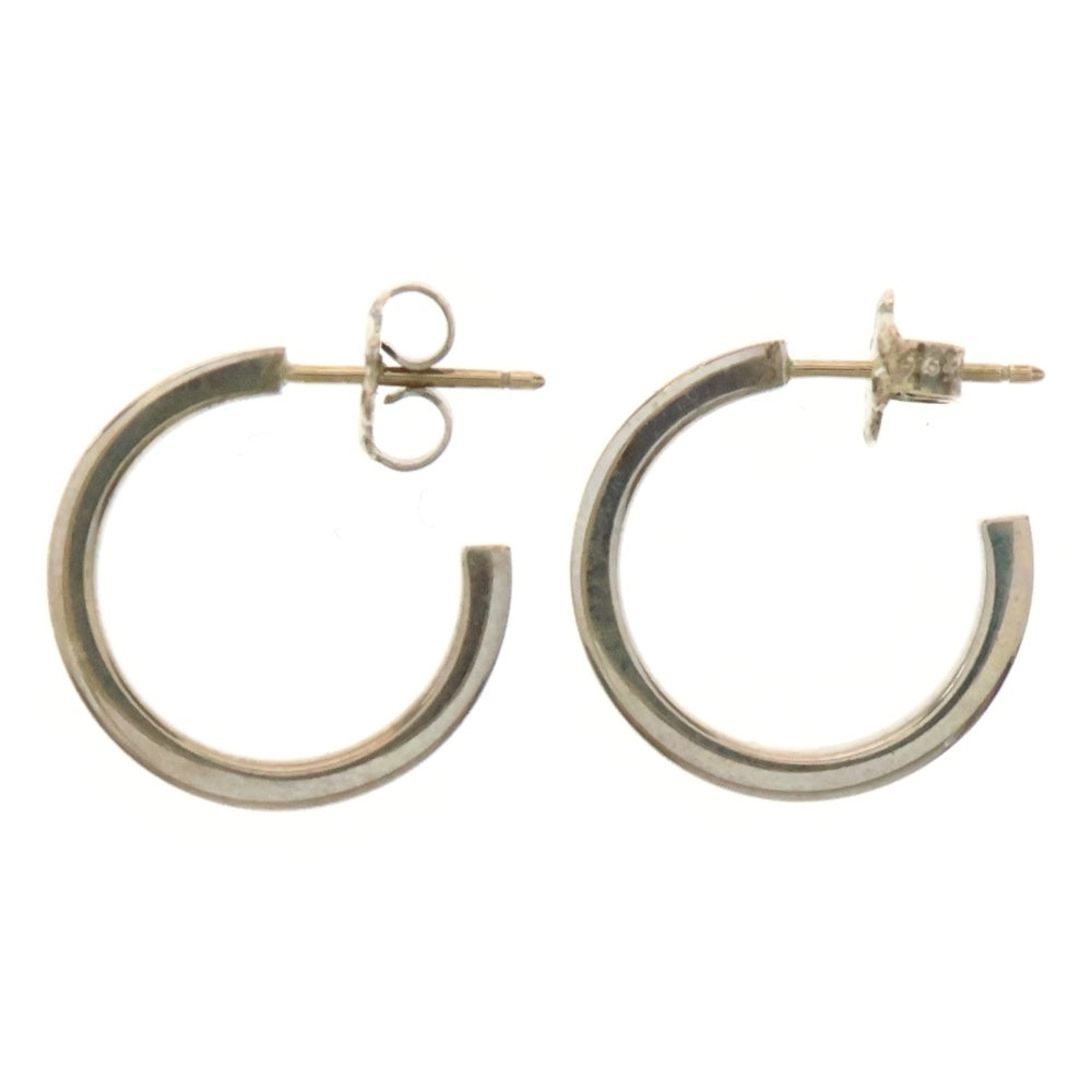 TIFFANY & Co.(ティファニー) 1837 ナロー シルバーフープピアス シルバー
