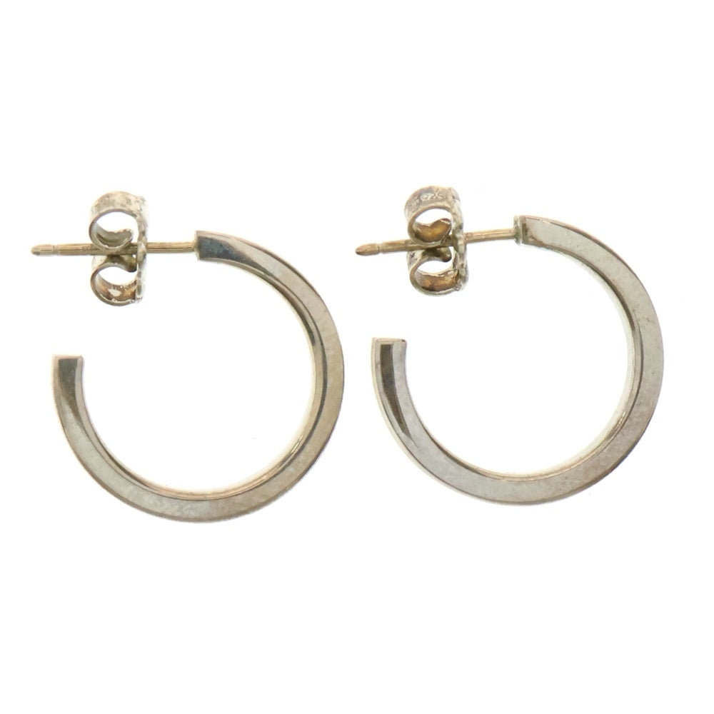 TIFFANY & Co.(ティファニー) 1837 ナロー シルバーフープピアス シルバー