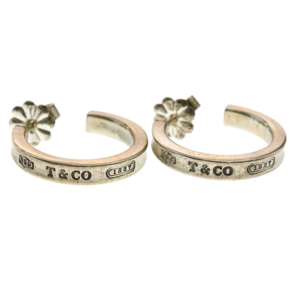 TIFFANY & Co.(ティファニー) 1837 ナロー シルバーフープピアス シルバー