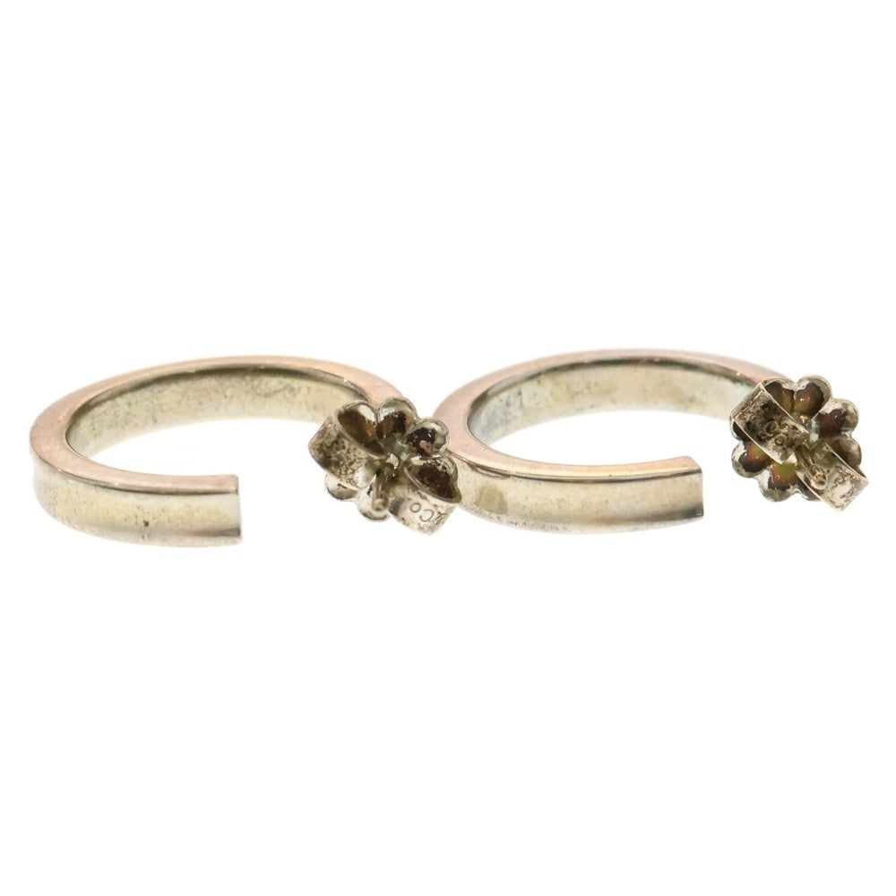 TIFFANY & Co.(ティファニー) 1837 ナロー シルバーフープピアス シルバー