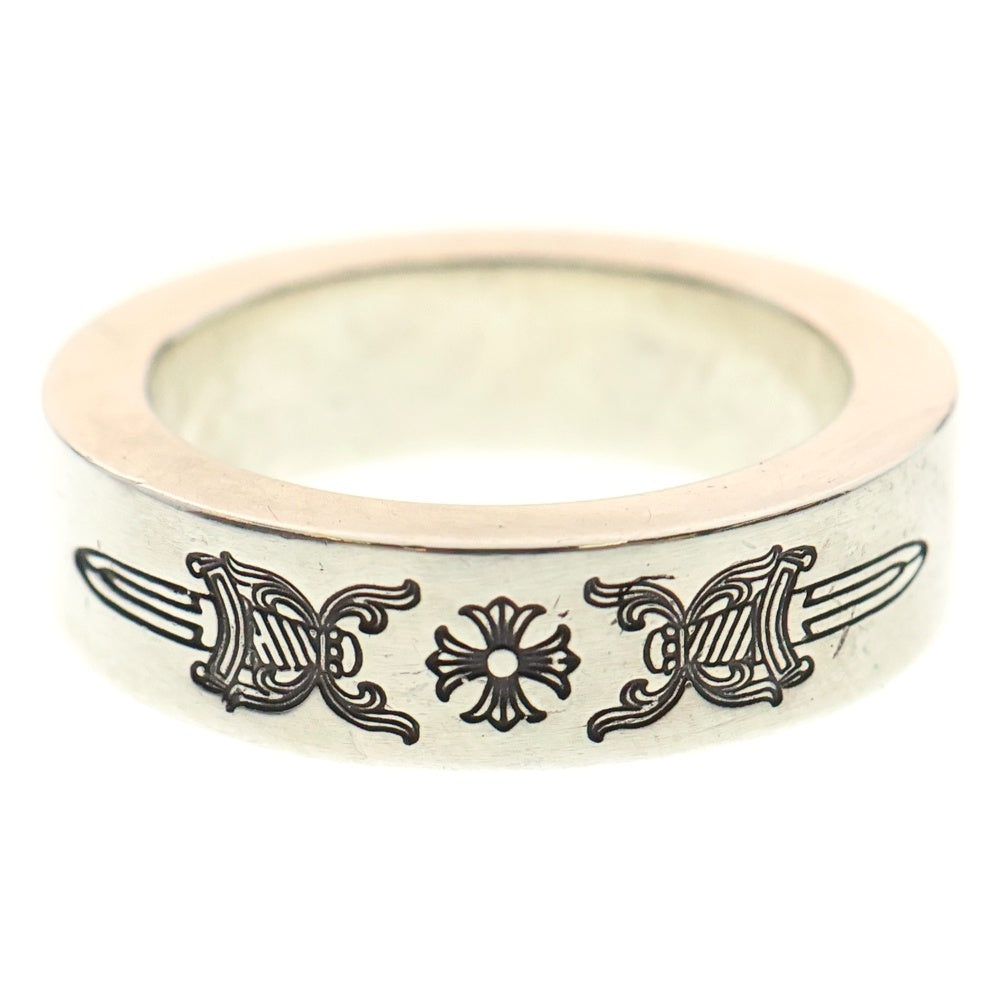 CHROME HEARTS(クロムハーツ) 6mm SPACER DAGGER 6mmスペーサーリング ダガー シルバー BCA335