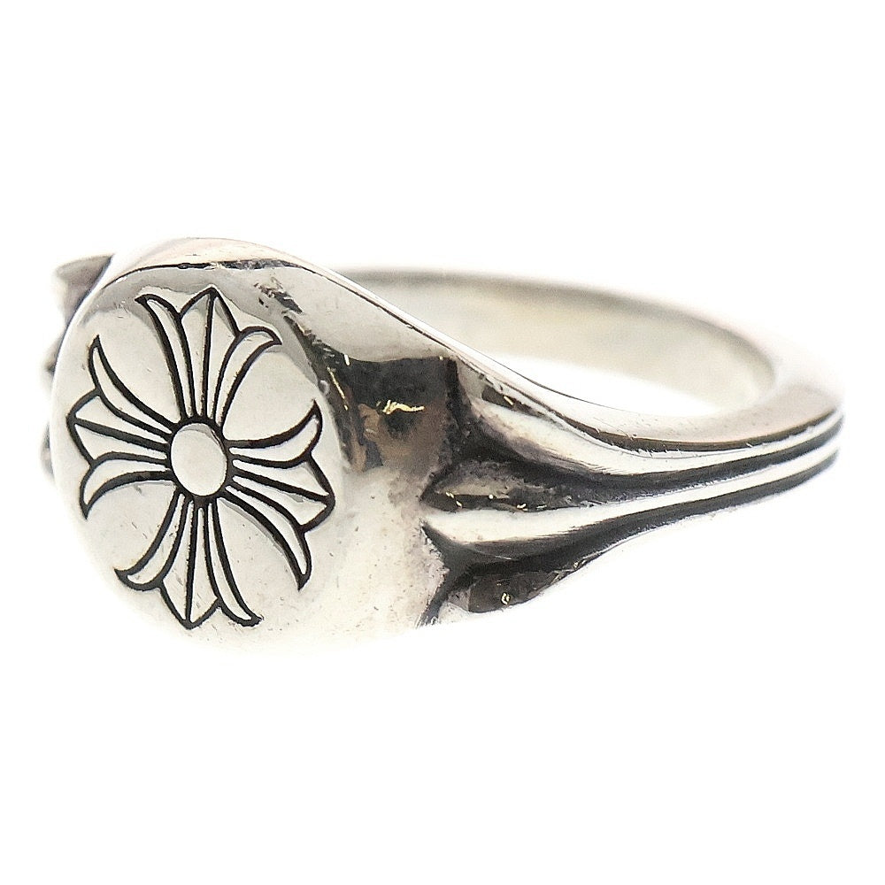 CHROME HEARTS(クロムハーツ) FLAT TOP RING フラットトップ CHプラス リング シルバー