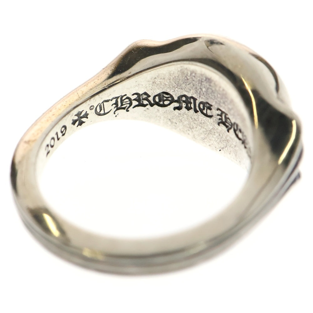 CHROME HEARTS(クロムハーツ) FLAT TOP RING フラットトップ CHプラス リング シルバー