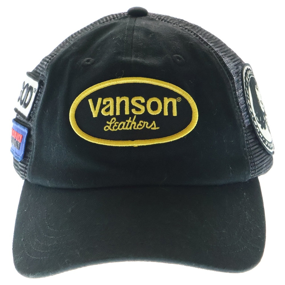 SUPREME(シュプリーム) 24AW ×HYSTERIC GLAMOUR ×VANSON 6-PANEL CAP ヒステリックグラマー バンソン メッシュキャップ ブラック