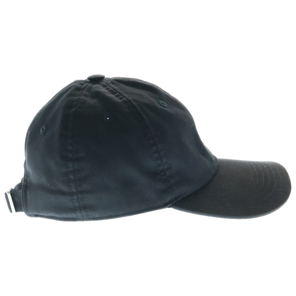 MM6 Maison Margiela(エムエムシックスメゾンマルジェラ) Numeric Signature Cap ロゴ刺繍 6パネルキャップ ブラック