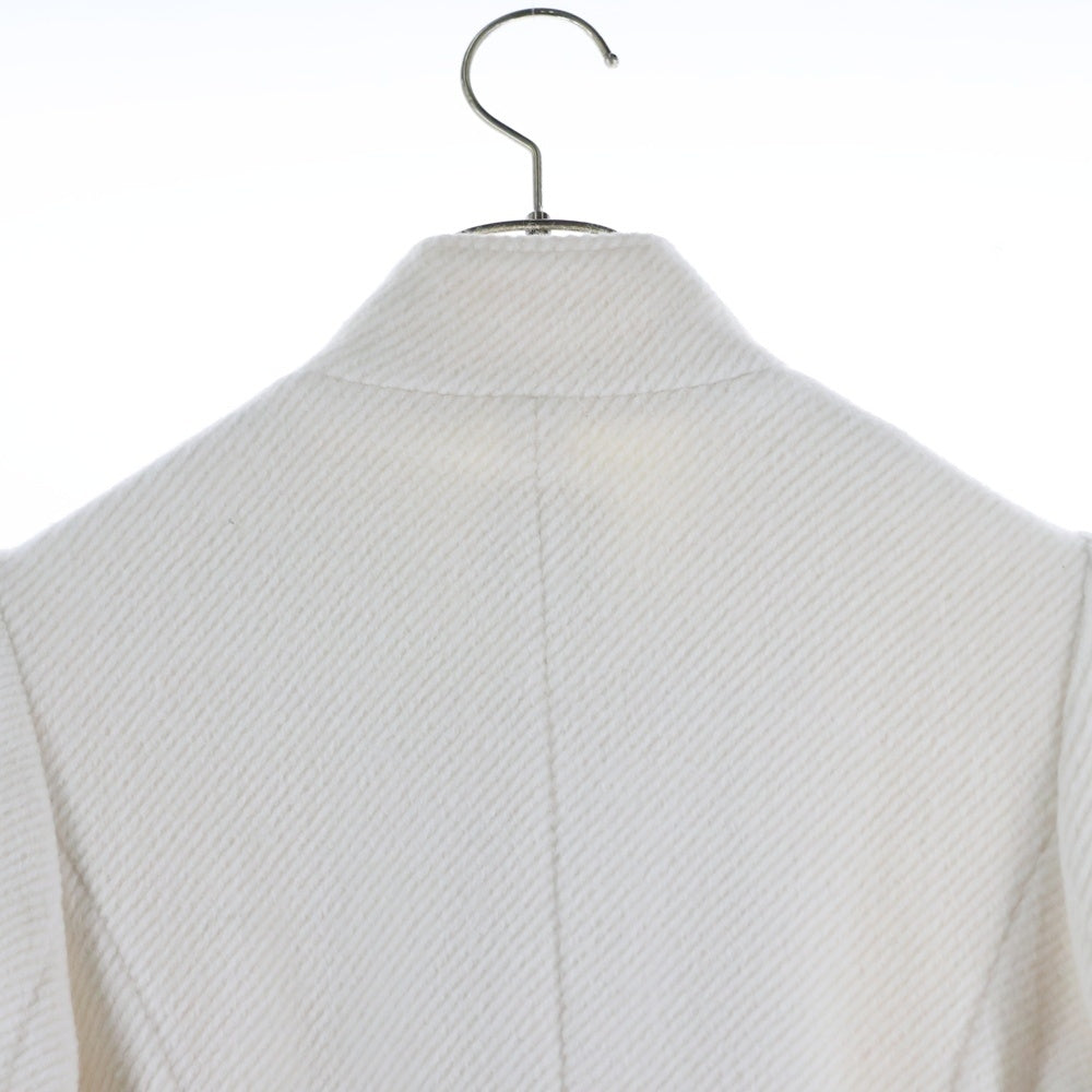 NO BRAND(ノーブランド) nanette lepore スタッズベルト付き コート ホワイト D0103 P9714 レディース