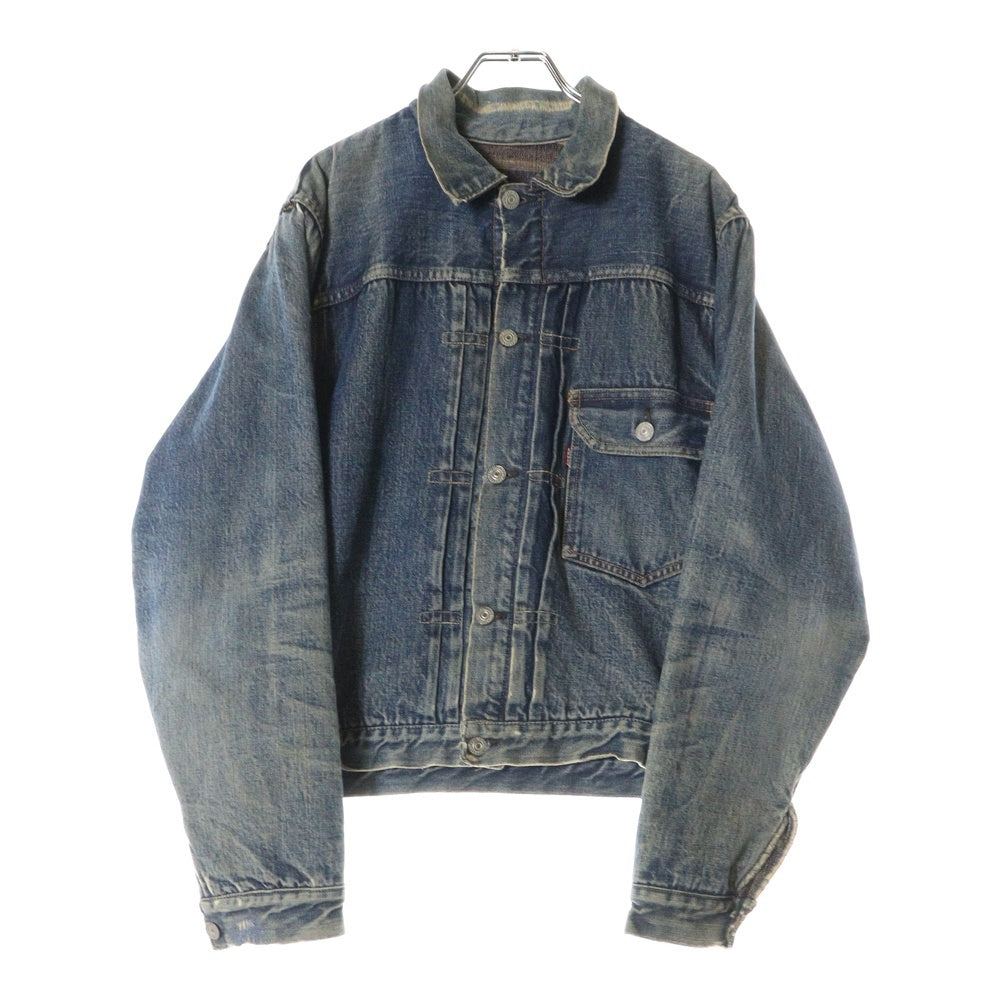 Levi's(リーバイス) 50s VINTAGE 1st 519XX 片面タブ BIG E ボタン裏なし 裏地ブランケット デニムジャケット インディゴ