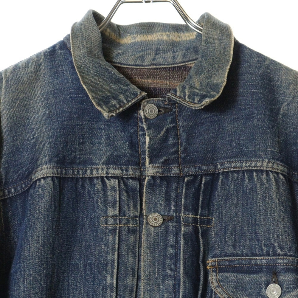 Levi's(リーバイス) 50s VINTAGE 1st 519XX 片面タブ BIG E ボタン裏なし 裏地ブランケット デニムジャケット インディゴ