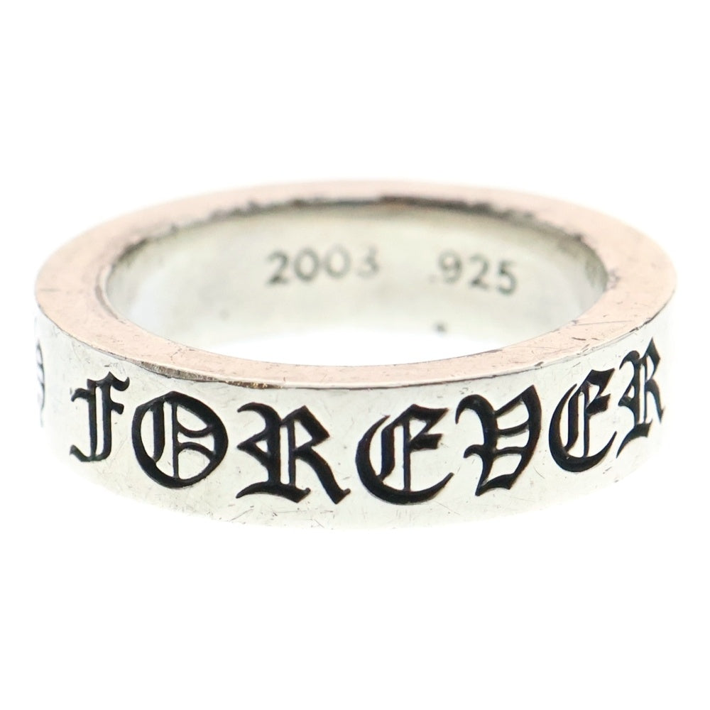 CHROME HEARTS(クロムハーツ) 6mm SPACER FOREVER 6mmスペーサーリング フォーエバーシルバー BCA337