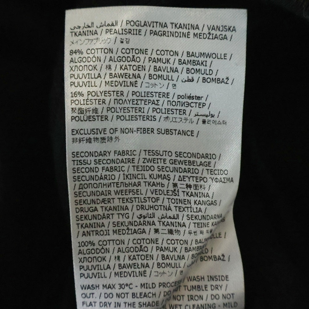 SUPREME(シュプリーム) 24SS ×MM6 Maison Margiela Foil Box Logo Hooded Sweatshirt エムエムシックスメゾンマルジェラ ボックスロゴ スウェット プルオーバーパーカー ブラック