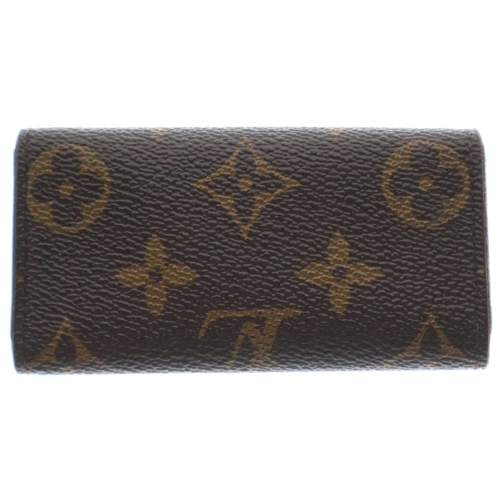 LOUIS VUITTON(ルイヴィトン) モノグラム ミュルティクレ4 PVC 4連キーケース ブラウン/フ―シャ M60705