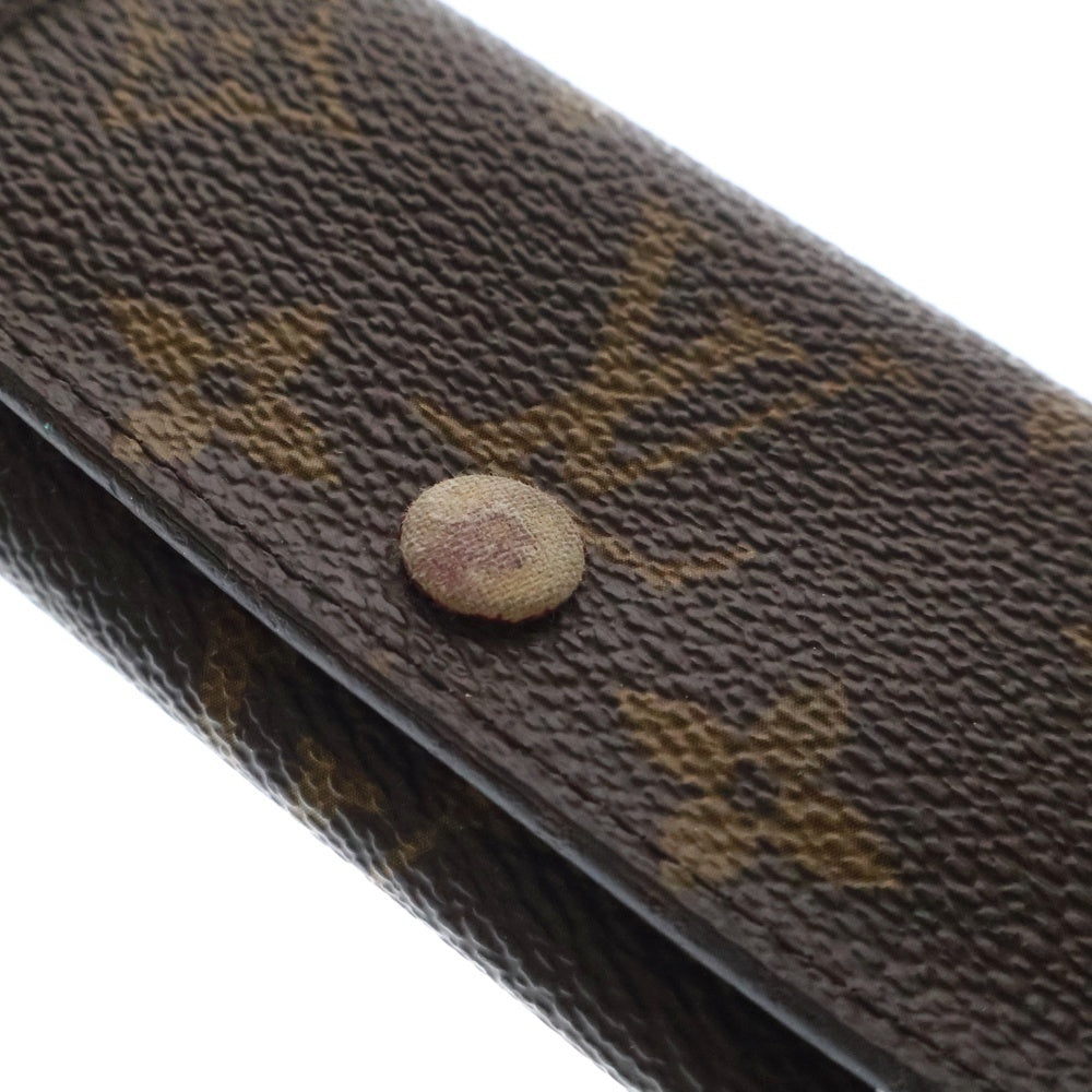 LOUIS VUITTON(ルイヴィトン) モノグラム ミュルティクレ4 PVC 4連キーケース ブラウン/フ―シャ M60705