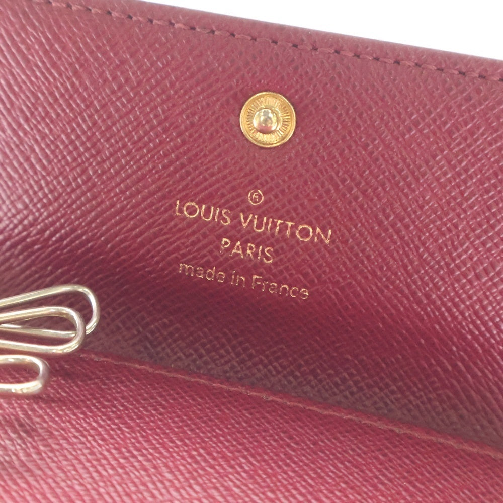 LOUIS VUITTON(ルイヴィトン) モノグラム ミュルティクレ4 PVC 4連キーケース ブラウン/フ―シャ M60705