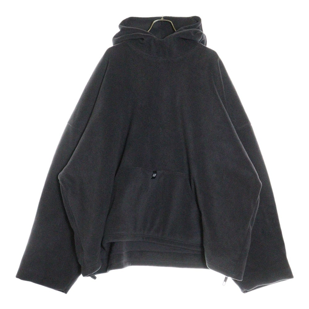 Yeezy Gap Engineered by Balenciaga(イージー ギャップ エンジニアードバイ バレンシアガ) フーディプルオーバー フリースブルゾン 471162-02-1 グレー