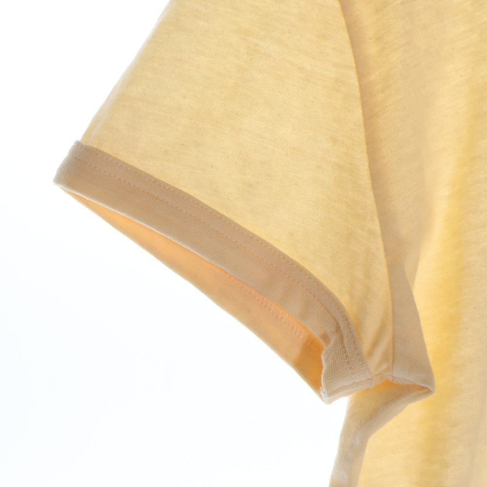 Acne Studios(アクネ ストゥディオズ) スリムフィット ロゴプリント 半袖クルーネックシャツ ベージュ TSHI000678-AL0417