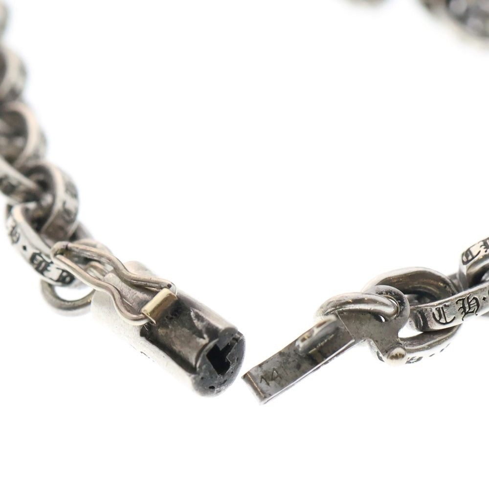 CHROME HEARTS(クロムハーツ) PAPER CHAIN ペーパーチェーン ブレスレット シルバー BCA178