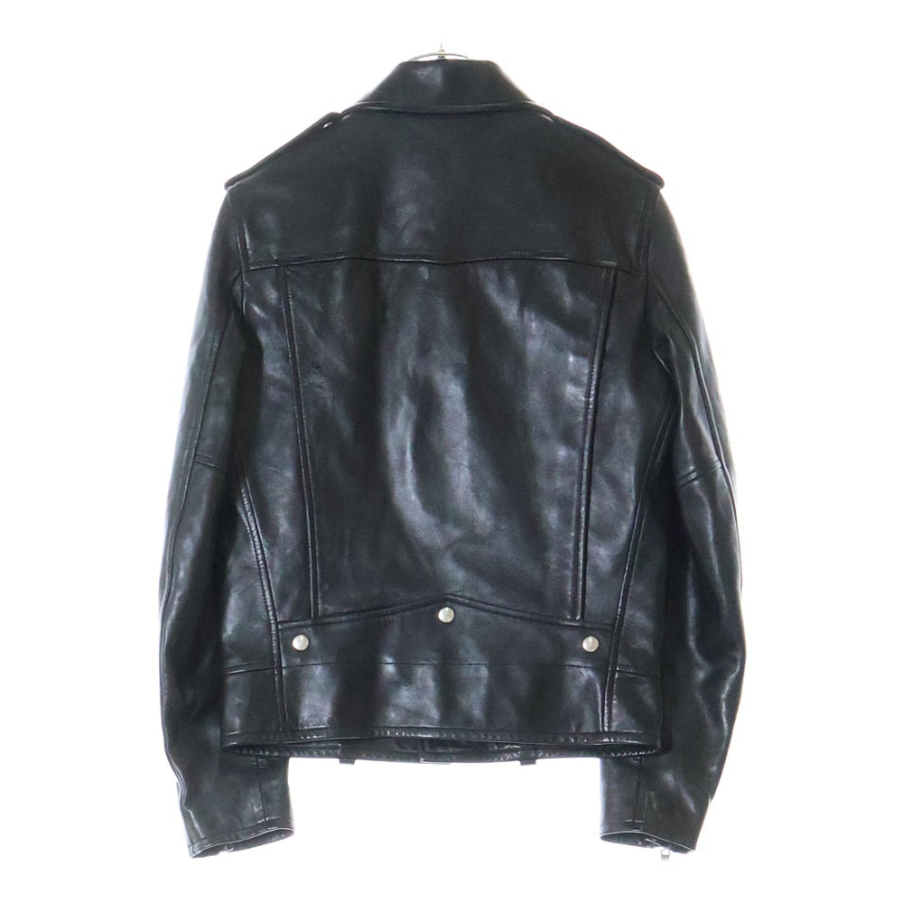 SAINT LAURENT PARIS(サンローランパリ) 22AW クラシック モーター サイクル レザー ライダース ジャケット ブラック 484284 Y5YA2