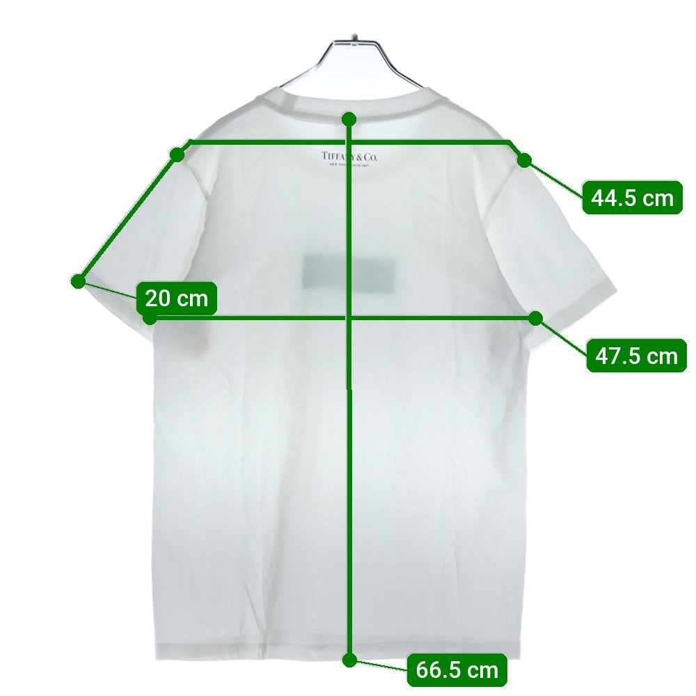 SUPREME(シュプリーム) 21AW ×TIFFANY&Co. Box Logo Tee ティファニー ボックスロゴプリントTシャツ 半袖クルーネックカットソー ホワイト
