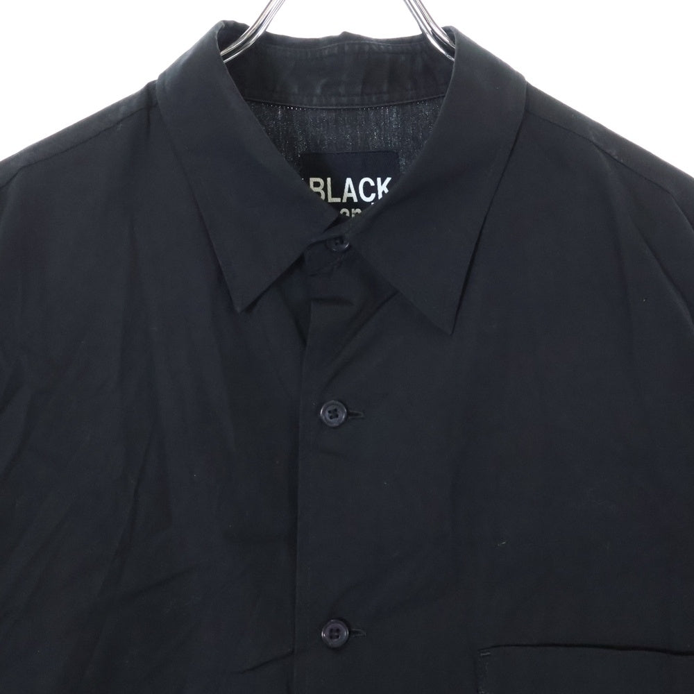 BLACK Scandal Yohji Yamamoto(ブラックスキャンダルヨウジヤマモト) 20SS バックプリント ブラックスキャンダル スタッフシャツ HN-B26-015 ブラック