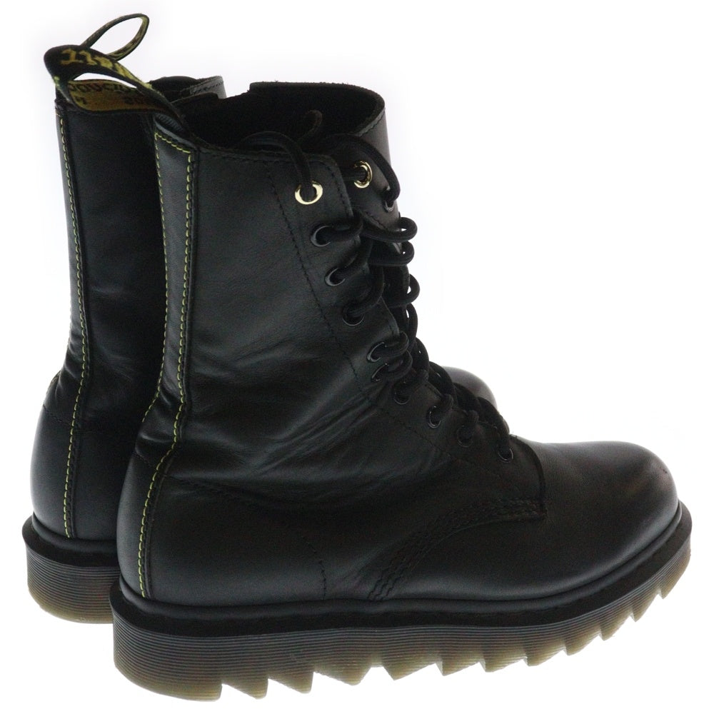 Dr.Martens(ドクターマーチン) 20AW ×YohjiYamamoto pour homme 10ホール ステッチ レースアップ ブーツ ブラック AW006 ブラック