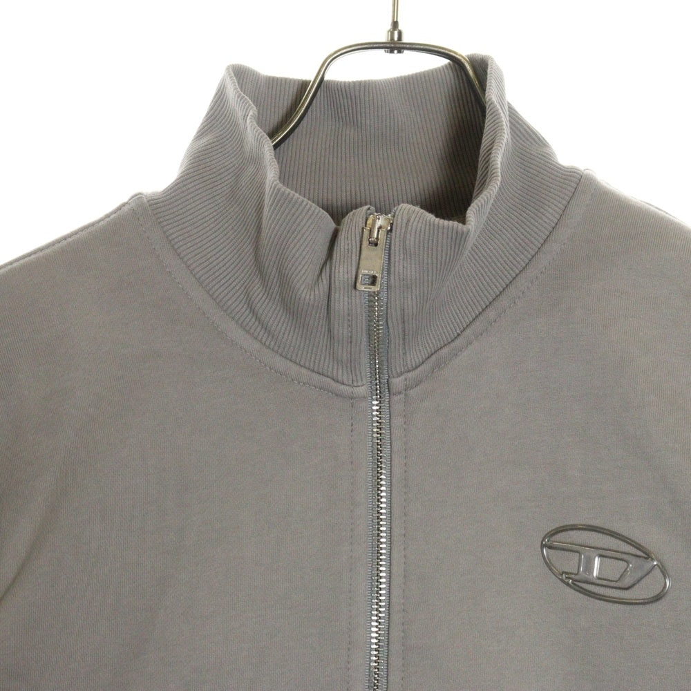 DIESEL(ディーゼル) ロゴパッチ ジップアップ トラックジャケット ベージュ A11439