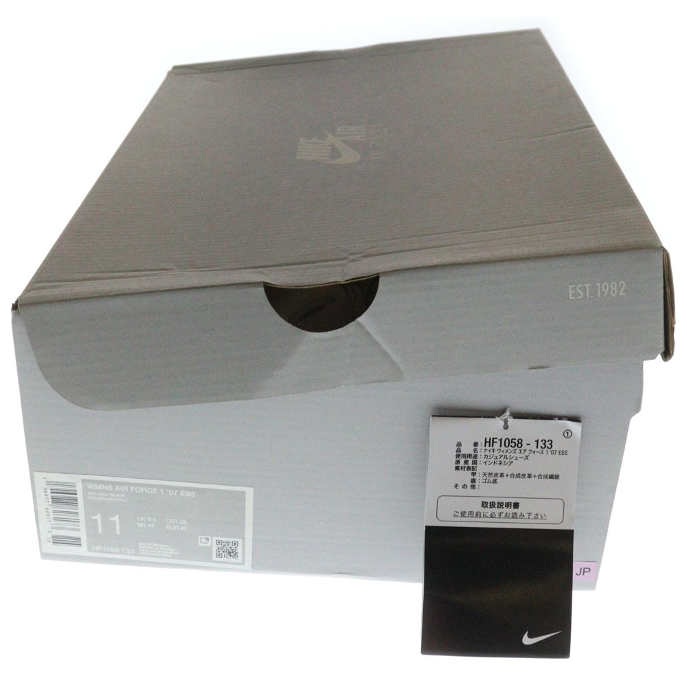 NIKE(ナイキ) Women's Air Force 1 07 Essential Sail ウィメンズ エアフォース1 07 ローカットスニーカー エッセンシャル セイル HF1058-133 US11/28cm