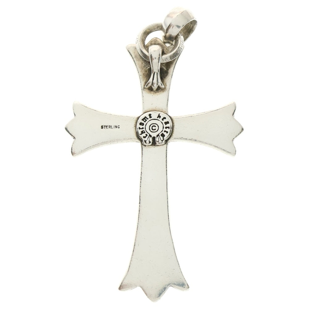 CHROME HEARTS(クロムハーツ) LG W BALE ラージCHクロス Wベイル ネックレストップ シルバー BCA393