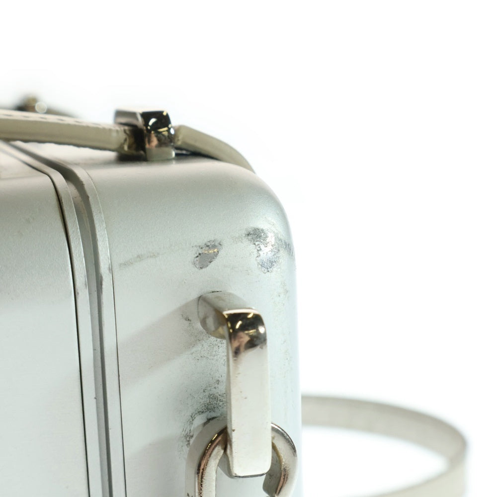 DIOR(ディオール) ×RIMOWA パーソナル ショルダーバッグ シルバー アルミニウム 2DRCA295YWT