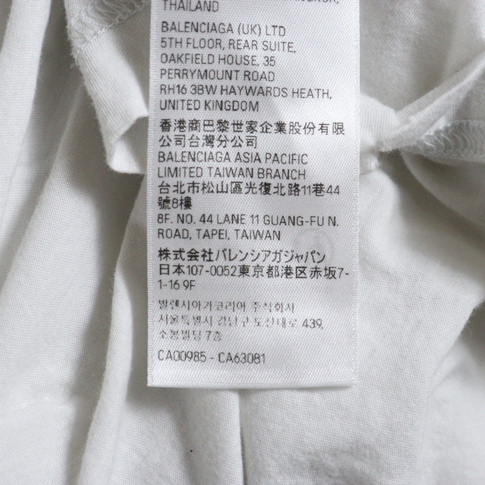 BALENCIAGA(バレンシアガ) Not Been Done ノースリーブ Tシャツ 767844 ホワイト