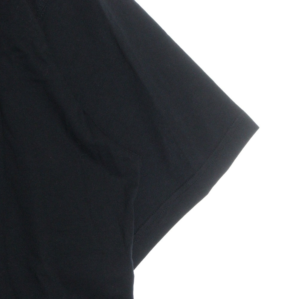VETEMENTS(ヴェトモン) 21SS ANARCHY GOTHIC LOGO T SHIRT アナーキー ゴシックロゴ クルーネック半袖カットソー ブラック UE51TR6408