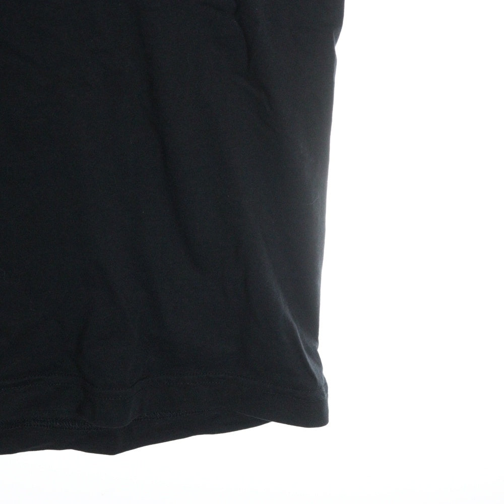VETEMENTS(ヴェトモン) 21SS ANARCHY GOTHIC LOGO T SHIRT アナーキー ゴシックロゴ クルーネック半袖カットソー ブラック UE51TR6408