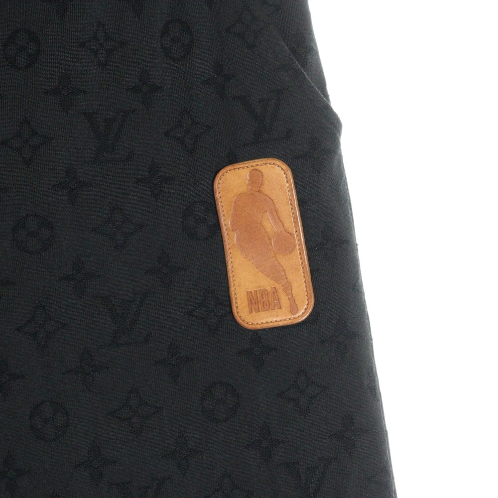 LOUIS VUITTON(ルイヴィトン) 21AW NBA モノグラム ジャカード スリットパンツ HLY14W ブラック