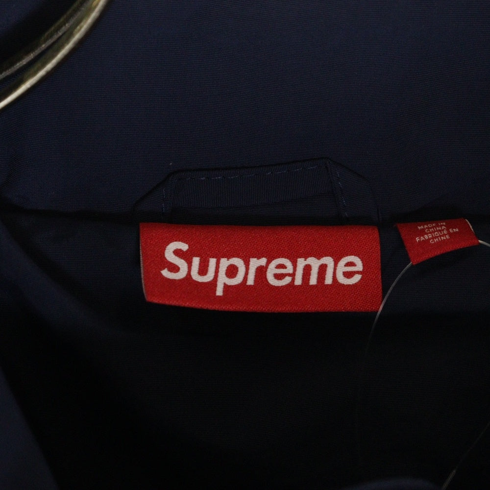 SUPREME(シュプリーム) 25SS Spellout Embroidered Track Jacket スペルアウト エンブロイダードトラック ジャケット ネイビー