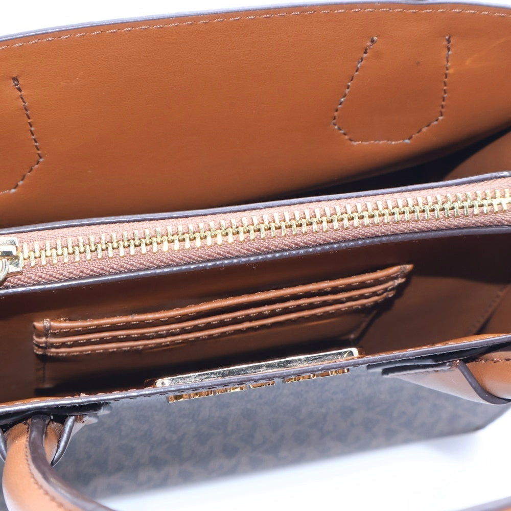 MICHAEL KORS(マイケルコース) 総柄 2WAY バッグ 30F8GM9M6B ブラウン