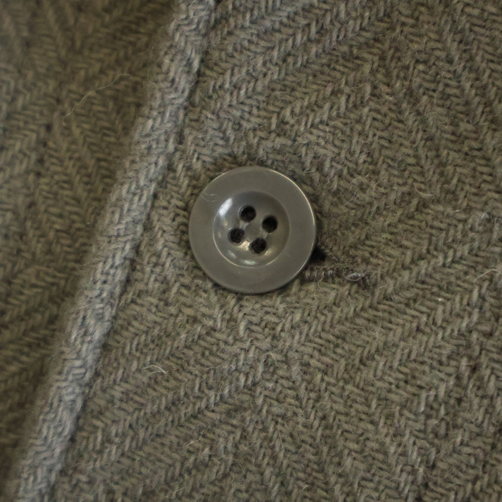 TENDERLOIN(テンダーロイン) 22AW バッファローチェック メルトン CPO ジャケット グレー