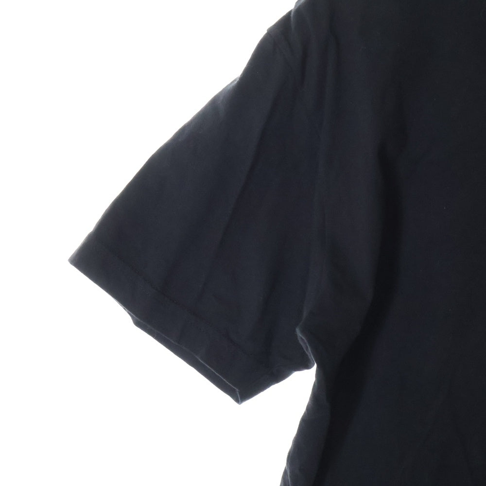 CHROME HEARTS(クロムハーツ) USA Logo S/S TEE スクロールロゴプリントクルーネック半袖Tシャツ ブラック