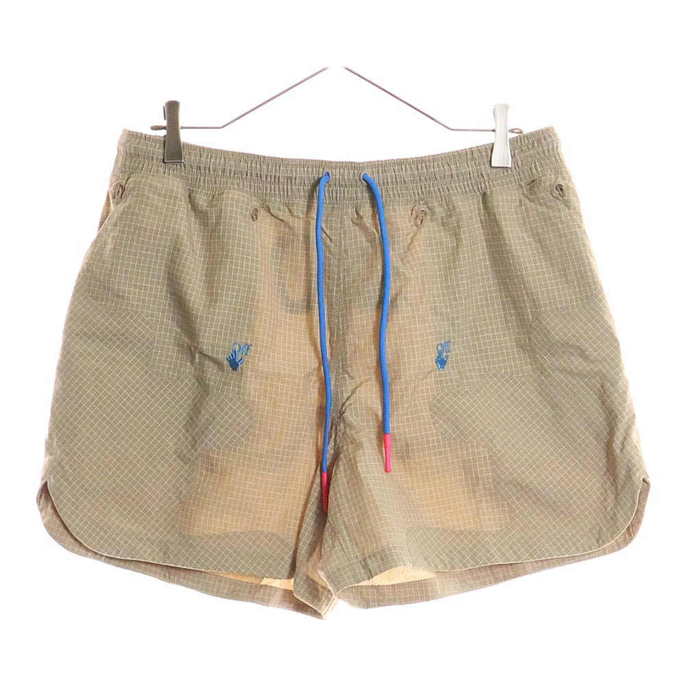 OFF-WHITE(オフホワイト) ×NIKE AS M NRG WOVEN SHORT KHAKI ナイロン ショーツ カーキ DN1703-247 レディース