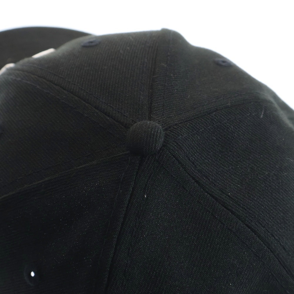 WTAPS(ダブルタップス) 22AW ×NEW ERA 59FIFTY ロゴ刺繍 キャップ 帽子 22NENED-HT01 ブラック