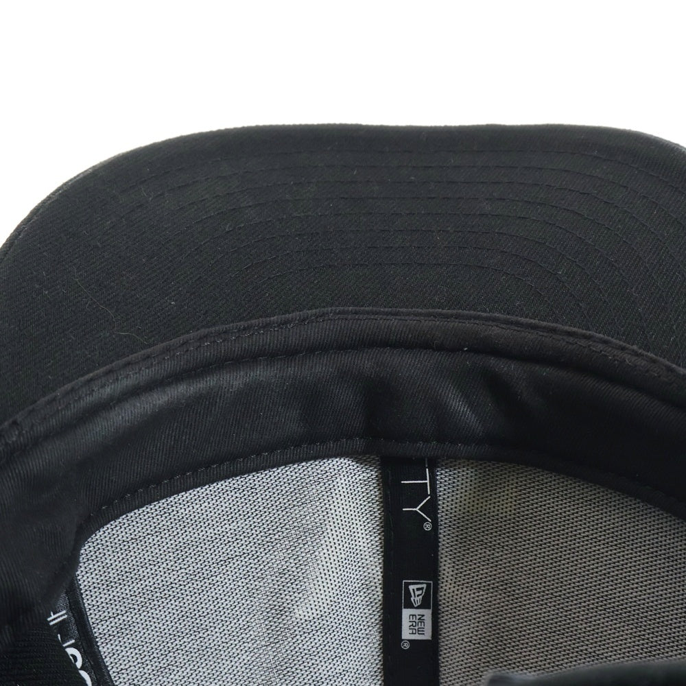 WTAPS(ダブルタップス) 22AW ×NEW ERA 59FIFTY ロゴ刺繍 キャップ 帽子 22NENED-HT01 ブラック