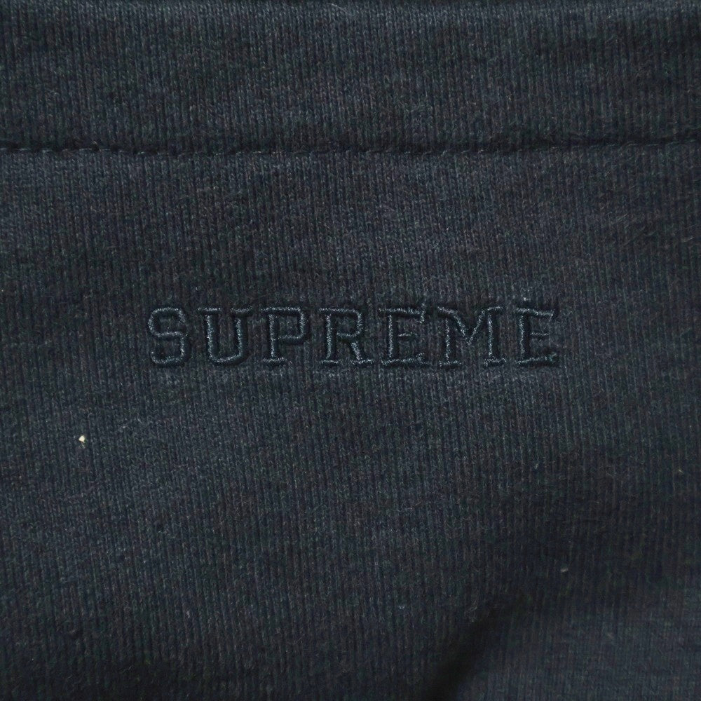 SUPREME(シュプリーム) 21SS Laser Cut S Logo Sweatshor Sロゴ スウェットハーフパンツ ブラック