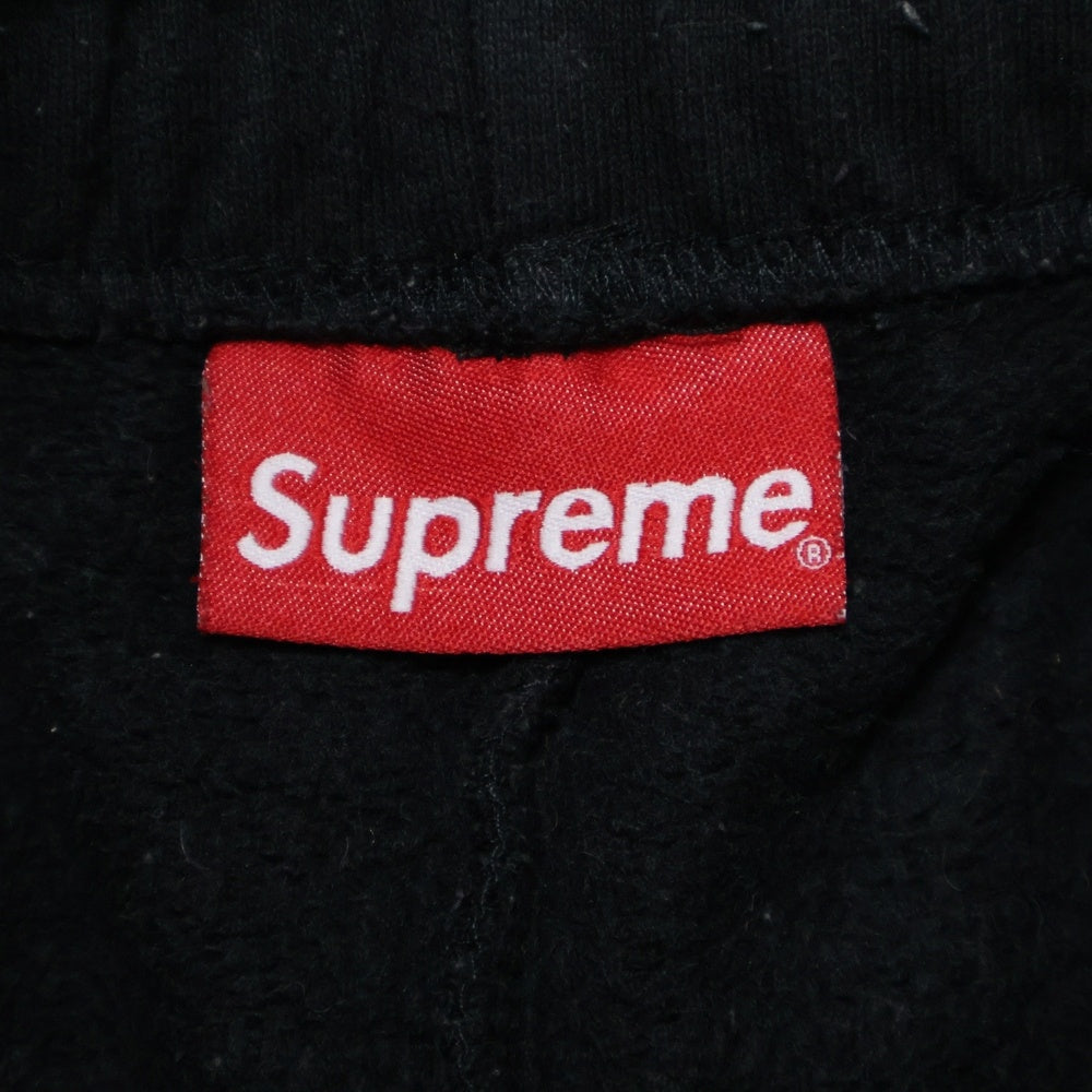 SUPREME(シュプリーム) 21SS Laser Cut S Logo Sweatshor Sロゴ スウェットハーフパンツ ブラック