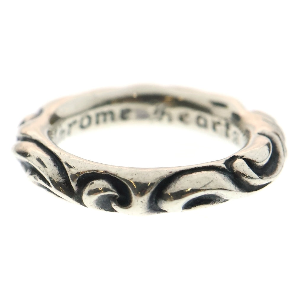 CHROME HEARTS(クロムハーツ) SCRL BAND スクロールバンド リング シルバー BCA351