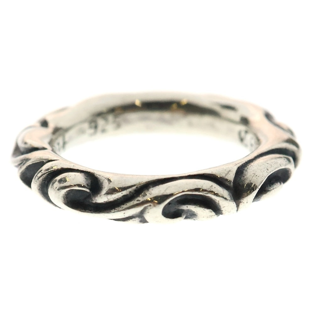 CHROME HEARTS(クロムハーツ) SCRL BAND スクロールバンド リング シルバー BCA351