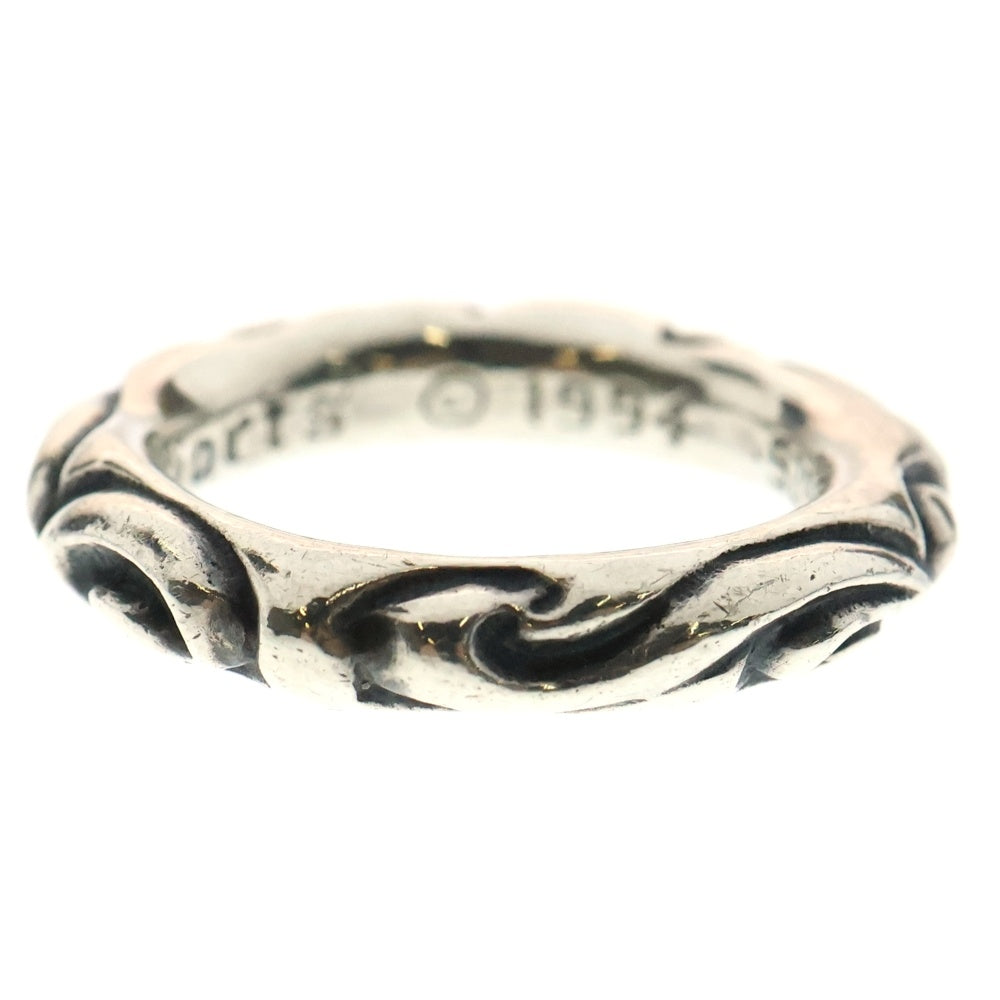 CHROME HEARTS(クロムハーツ) SCRL BAND スクロールバンド リング シルバー BCA351