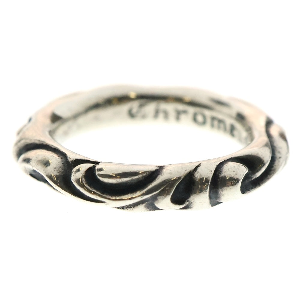 CHROME HEARTS(クロムハーツ) SCRL BAND スクロールバンド リング シルバー BCA351