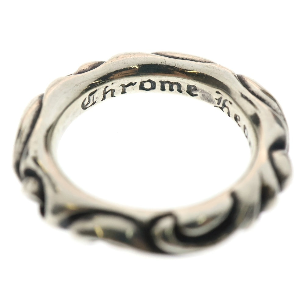 CHROME HEARTS(クロムハーツ) SCRL BAND スクロールバンド リング シルバー BCA351