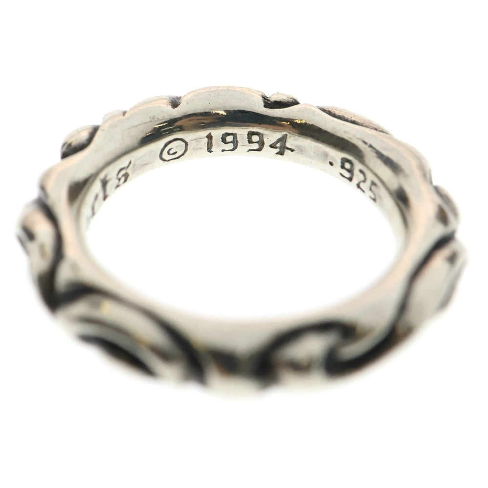 CHROME HEARTS(クロムハーツ) SCRL BAND スクロールバンド リング シルバー BCA351