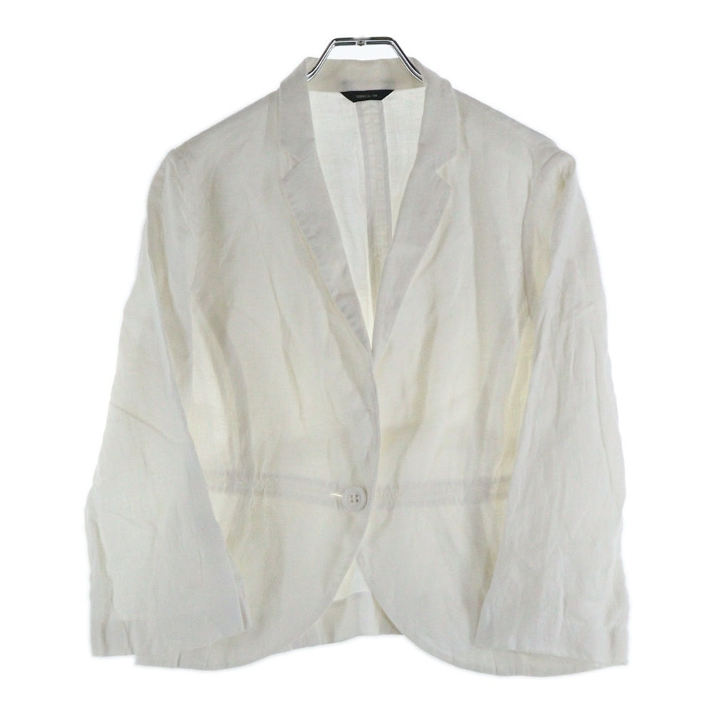 NO BRAND(ノーブランド) リネンジャケット
